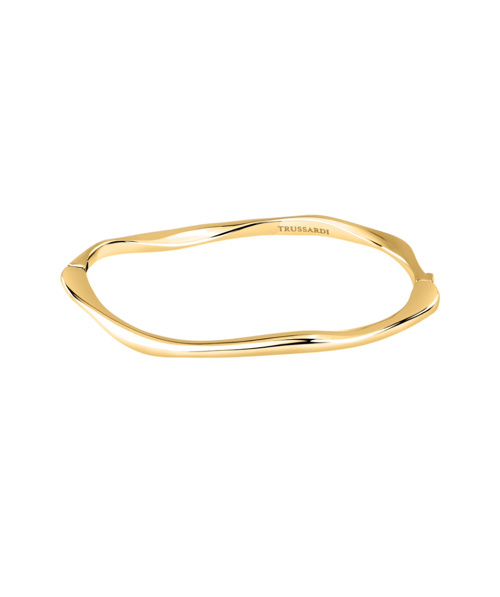 Women's gold-plated bracelet – T-Design, TRUSSARDI