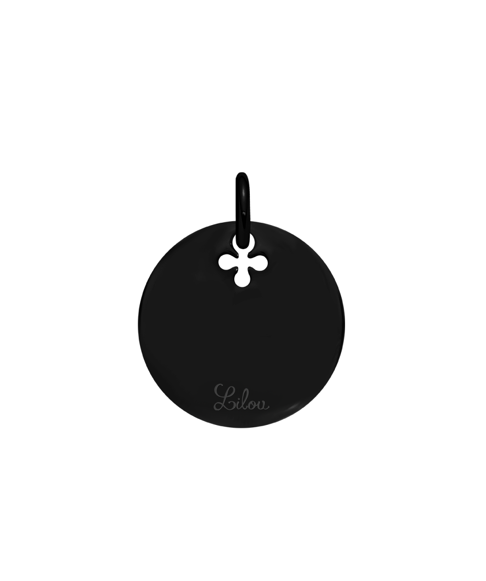 Football hanging pendant, black, Lilou