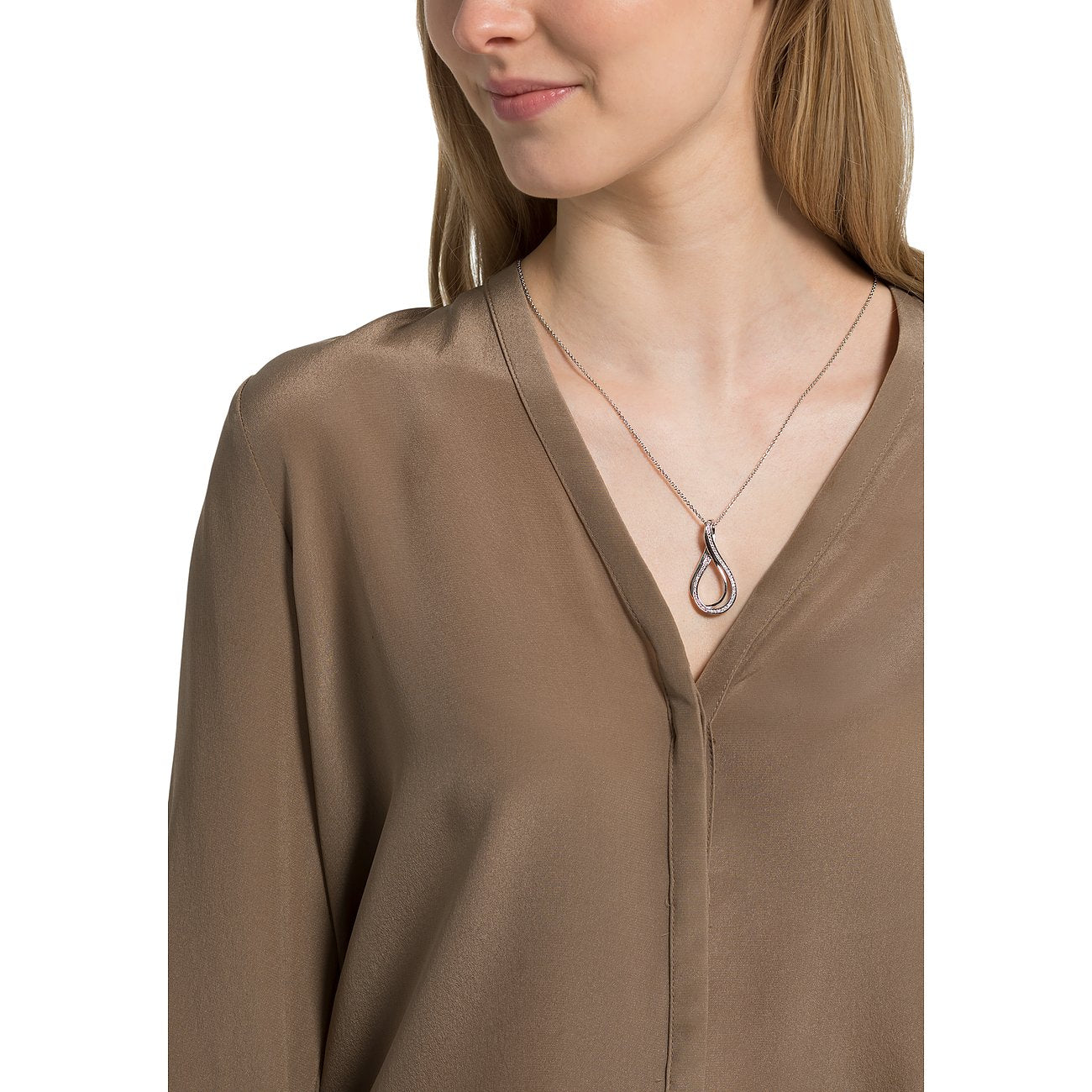 Ženski ogrtač od srebra 925, INFINITY, podesivi, JETTE