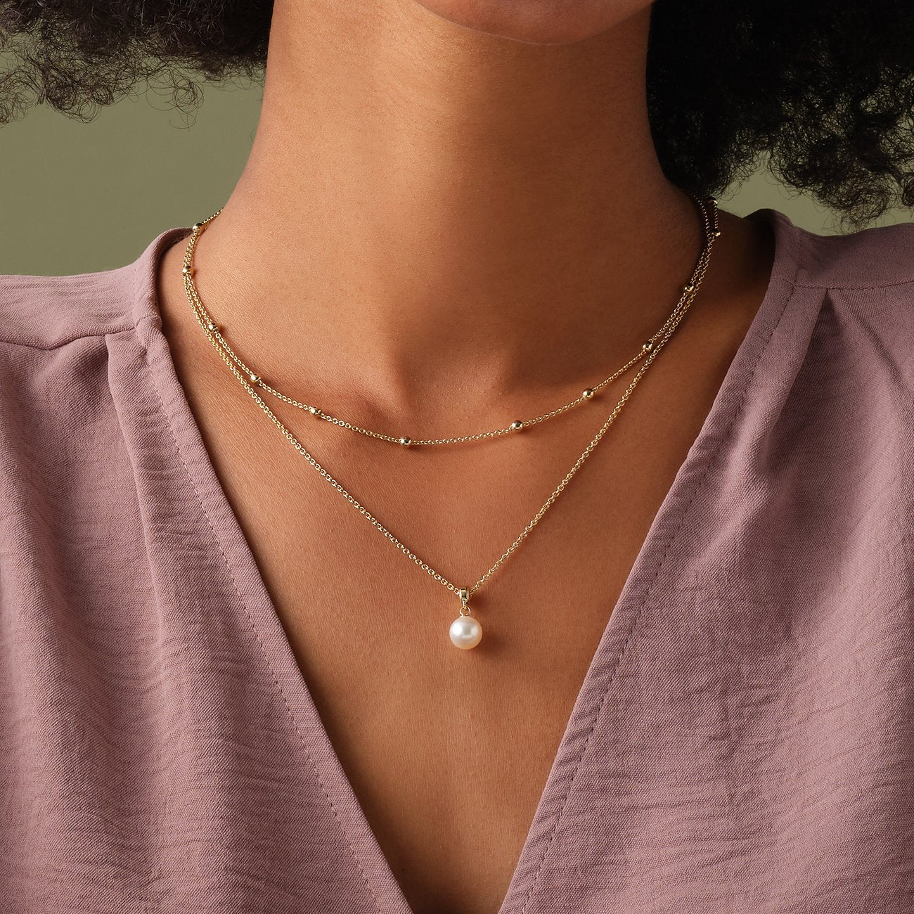 Ženska ogrlica JOY od srebra 925/1000, pozlaćena, podesiva, JETTE