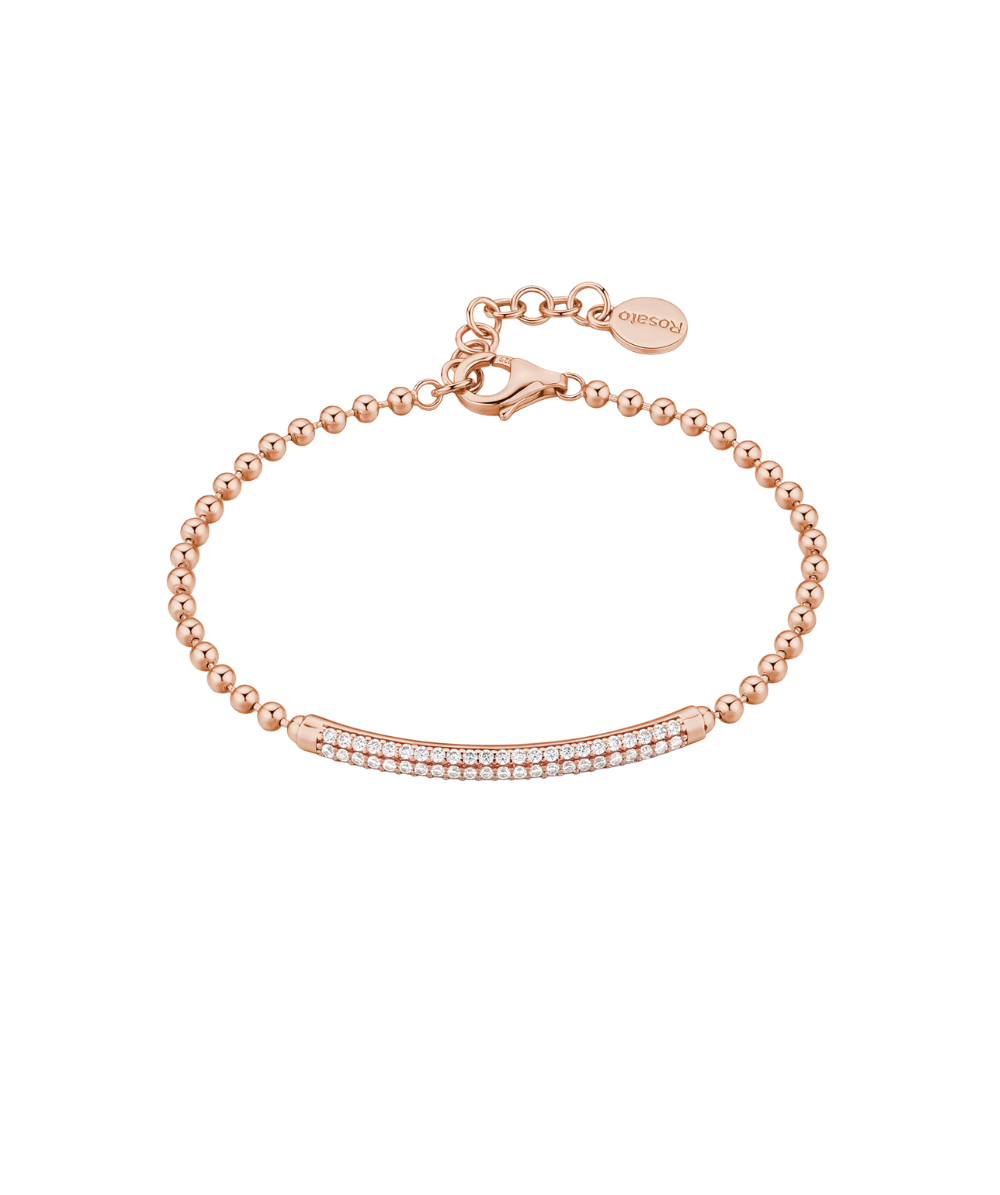 Women's Soft Adjustable Silver Bracelet, ROSATO