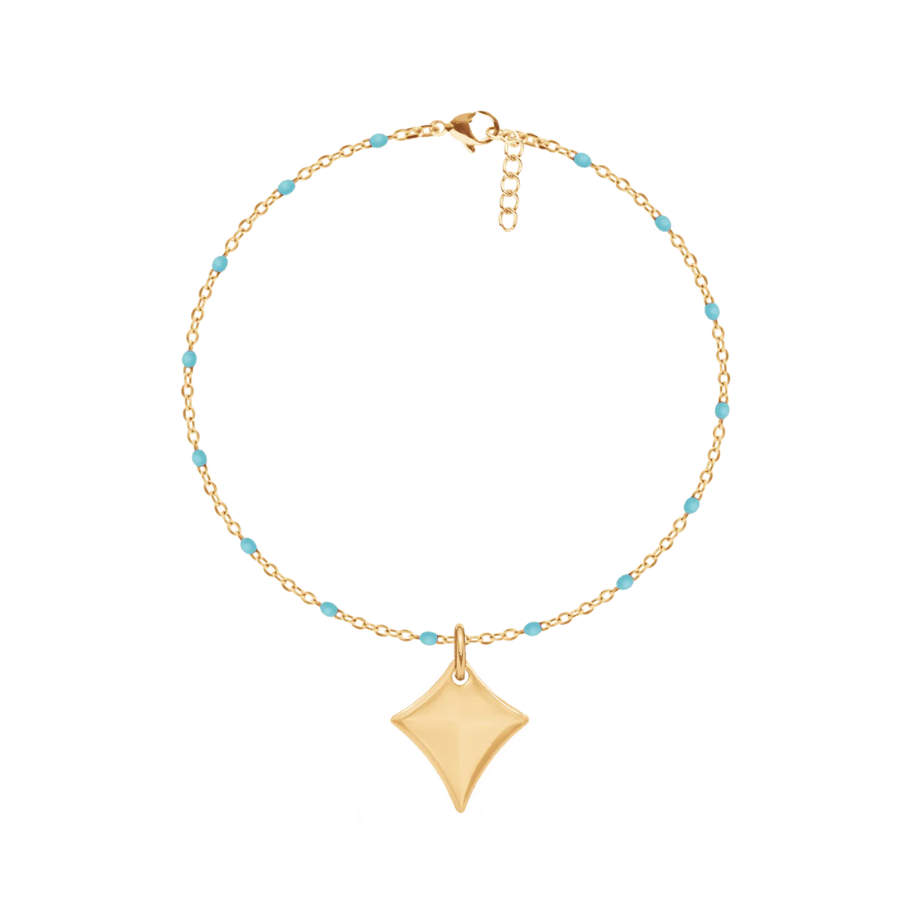 Ženska narukvica, podesiva, s privjeskom u obliku zmajića, Lilou