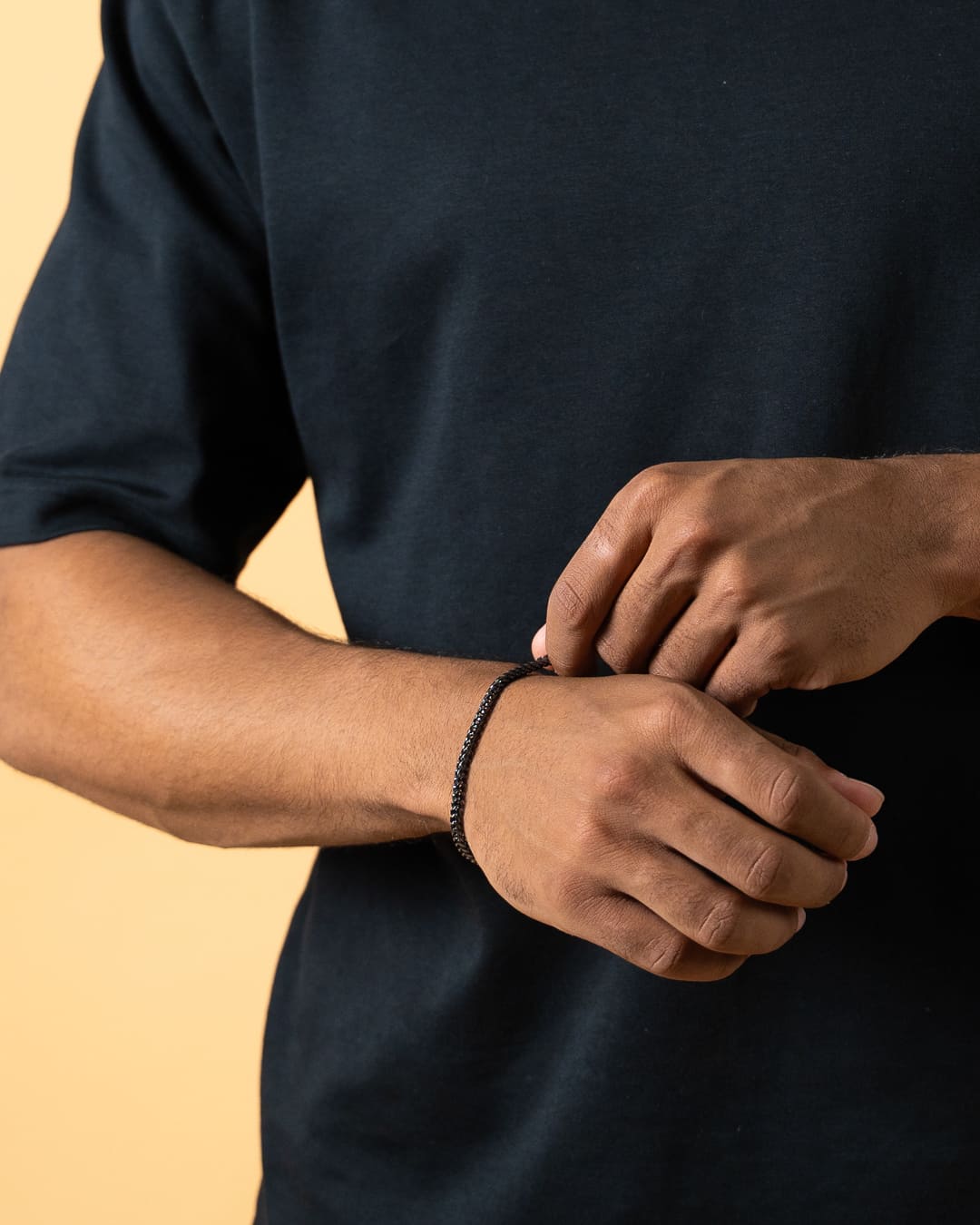 Muška narukvica Cito Black, GEMINI