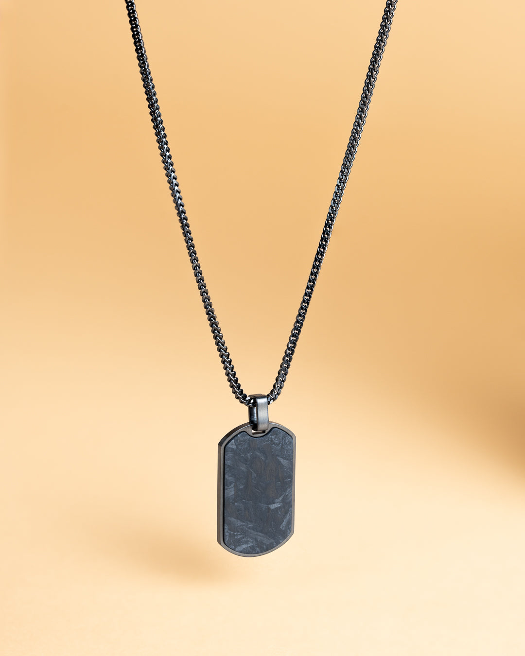 Muška ogrlica Bellum Black, GEMINI