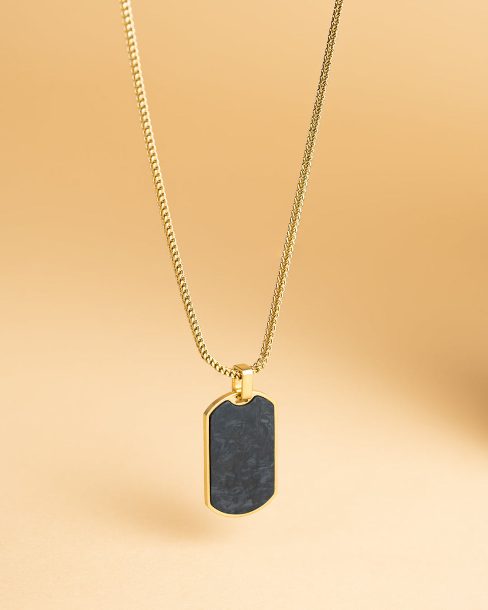 Muška ogrlica Bellum Gold, GEMINI