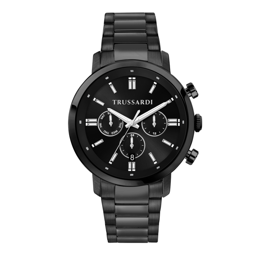Men's watch Trussardi T-COUPLE black