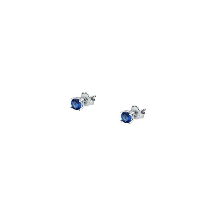 Women's earrings sterling silver Tesori blue, MORELLATO