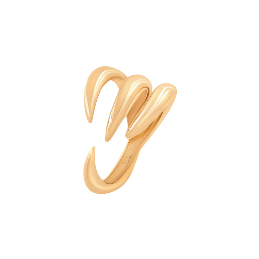 Ženski prsten Forza, pozlaćen, Lilou