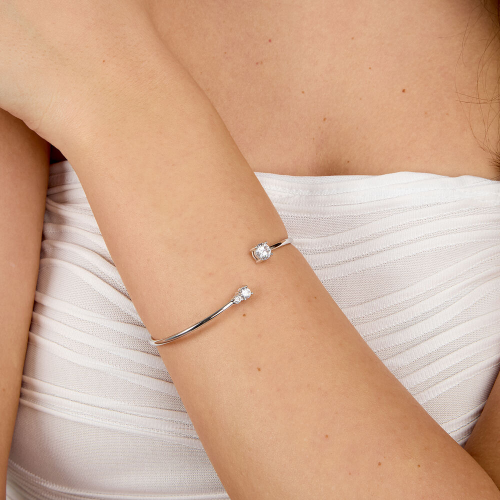 Srebrna narukvica Tesori za žene, rodijumirana, Morellato