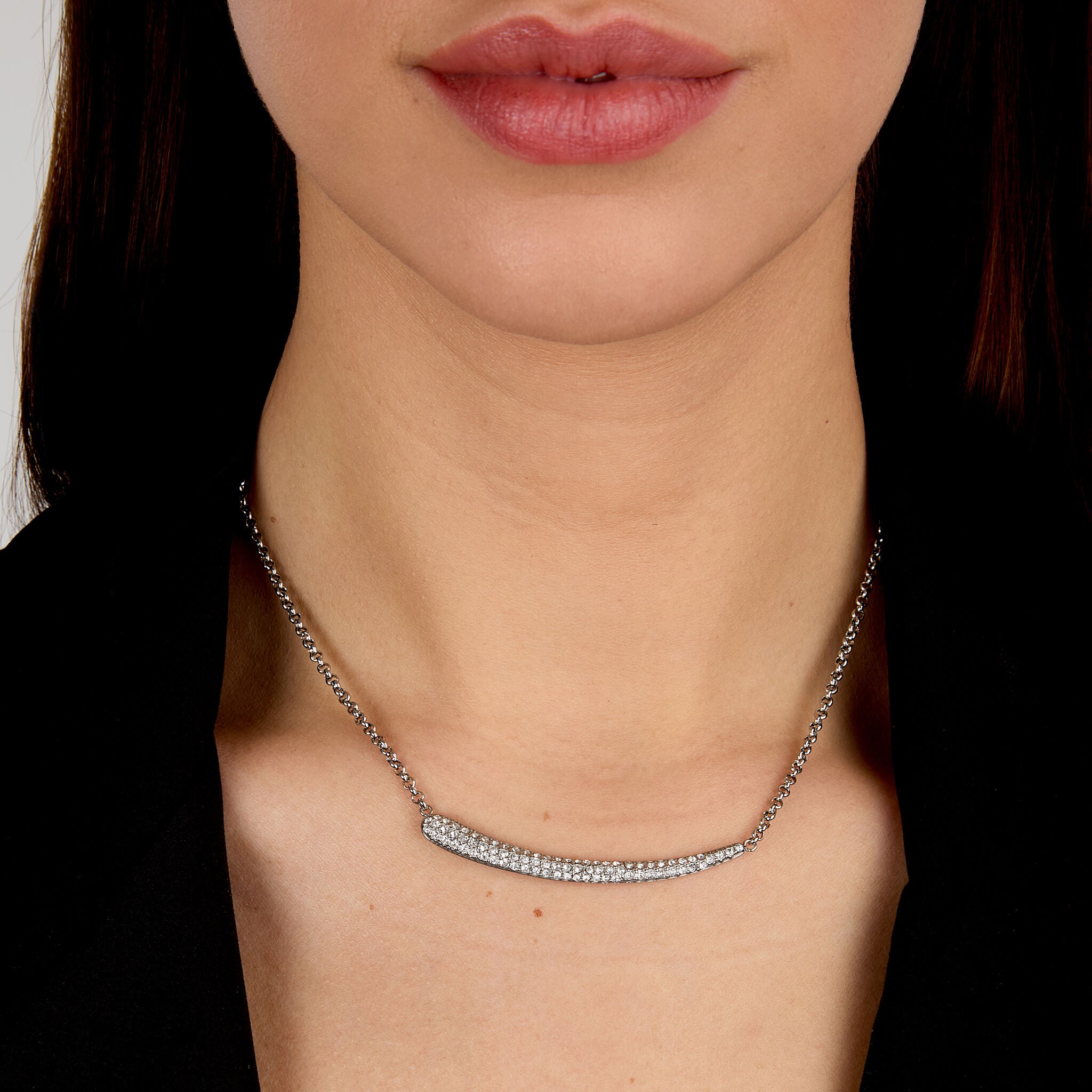 Podesiva ogrlica za žene s kristalima, Morellato.