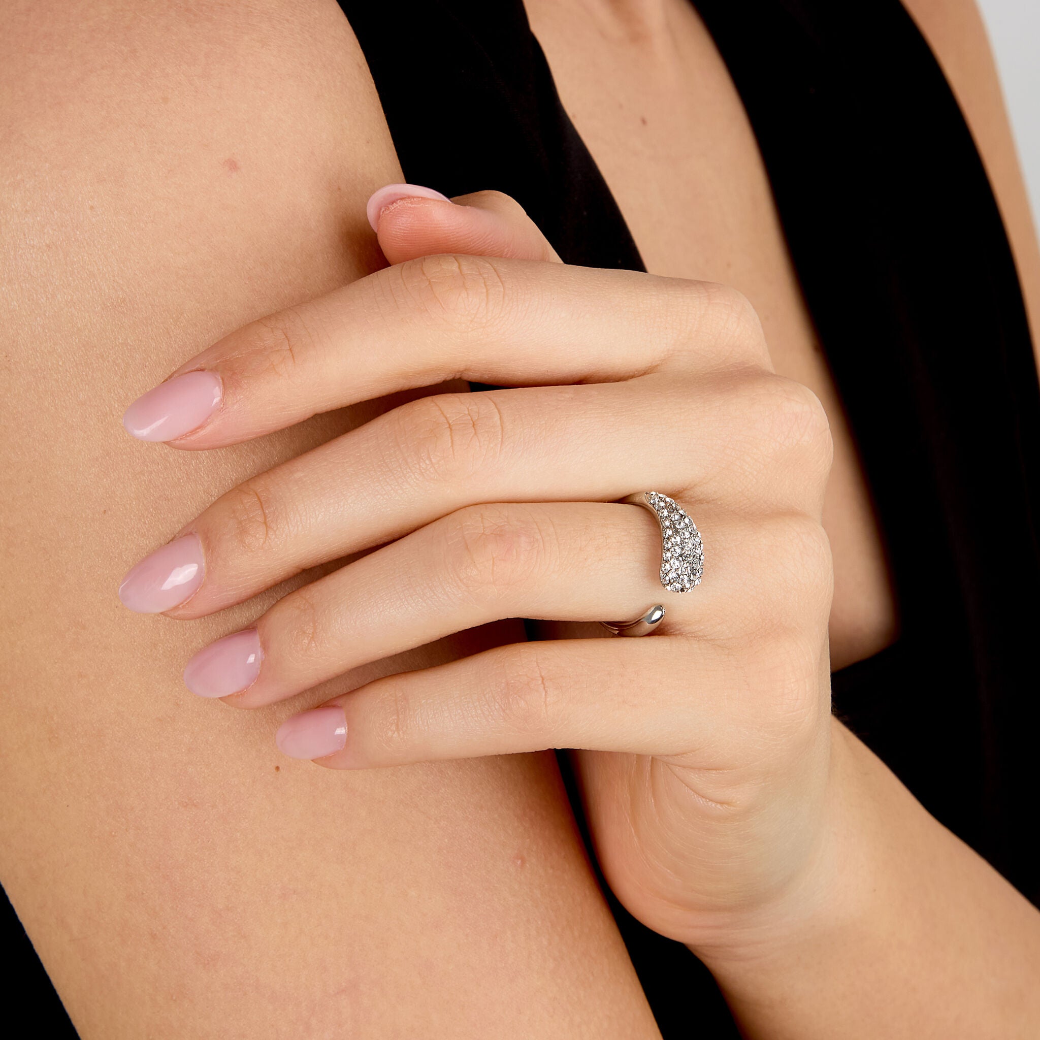 Kristalni prsten otvorenog oblika za žene, kolekcija Design, Morellato