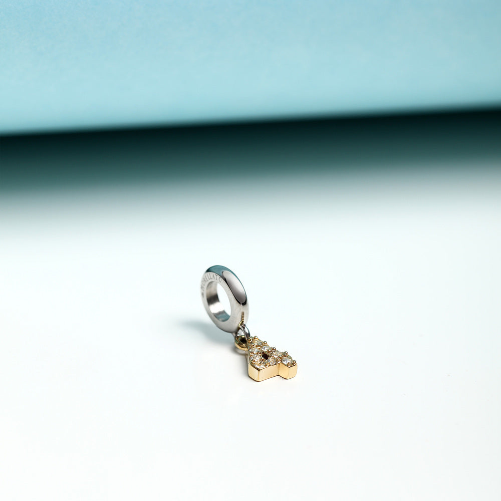 Pandantiv de damă auriu cifra 4, MORELLATO