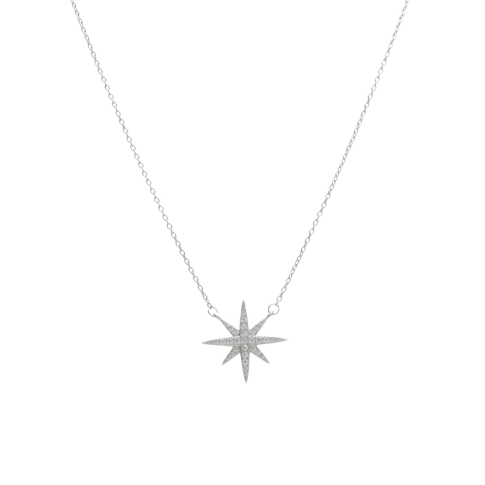 Ženski srebrni ogrtač North Star, Insolito