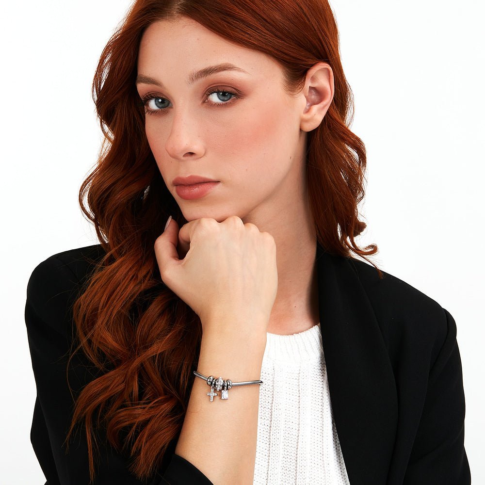 Bratara ajustabila cu talismane - Bratari pentru talismane - scz1314 - MORELLATO - Tessora