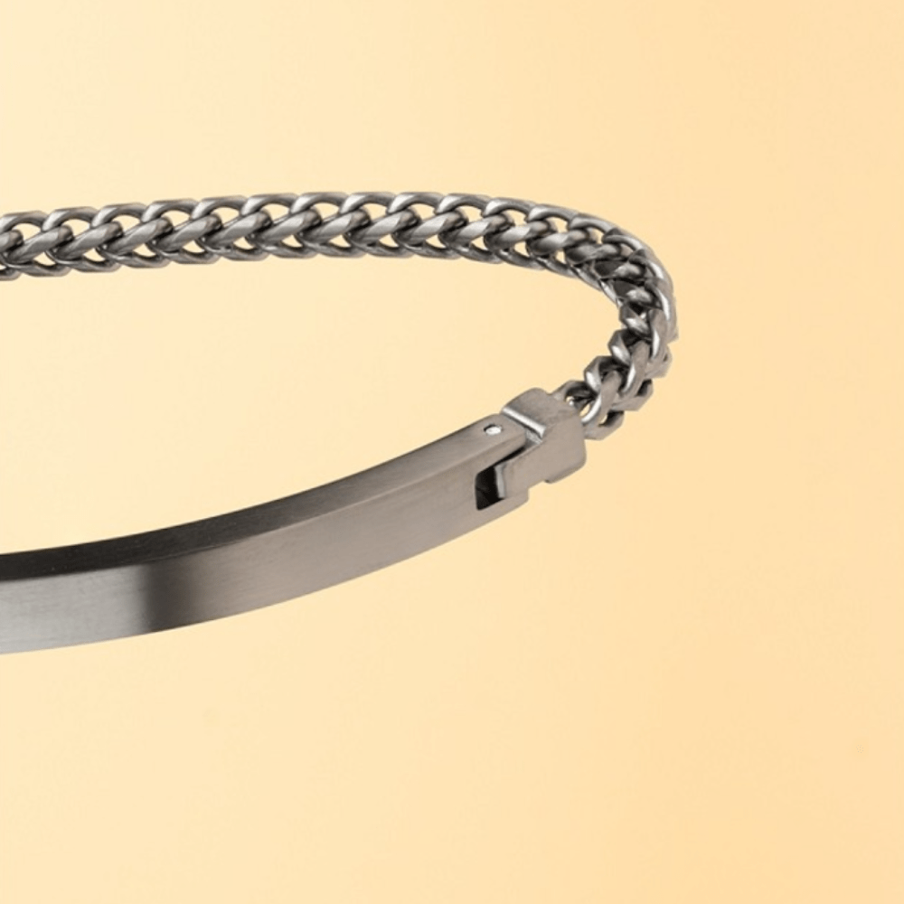 Bratara ajustabila pentru barbati Memento Black - Bratari pentru barbati - M72XSS - GEMINI - Tessora