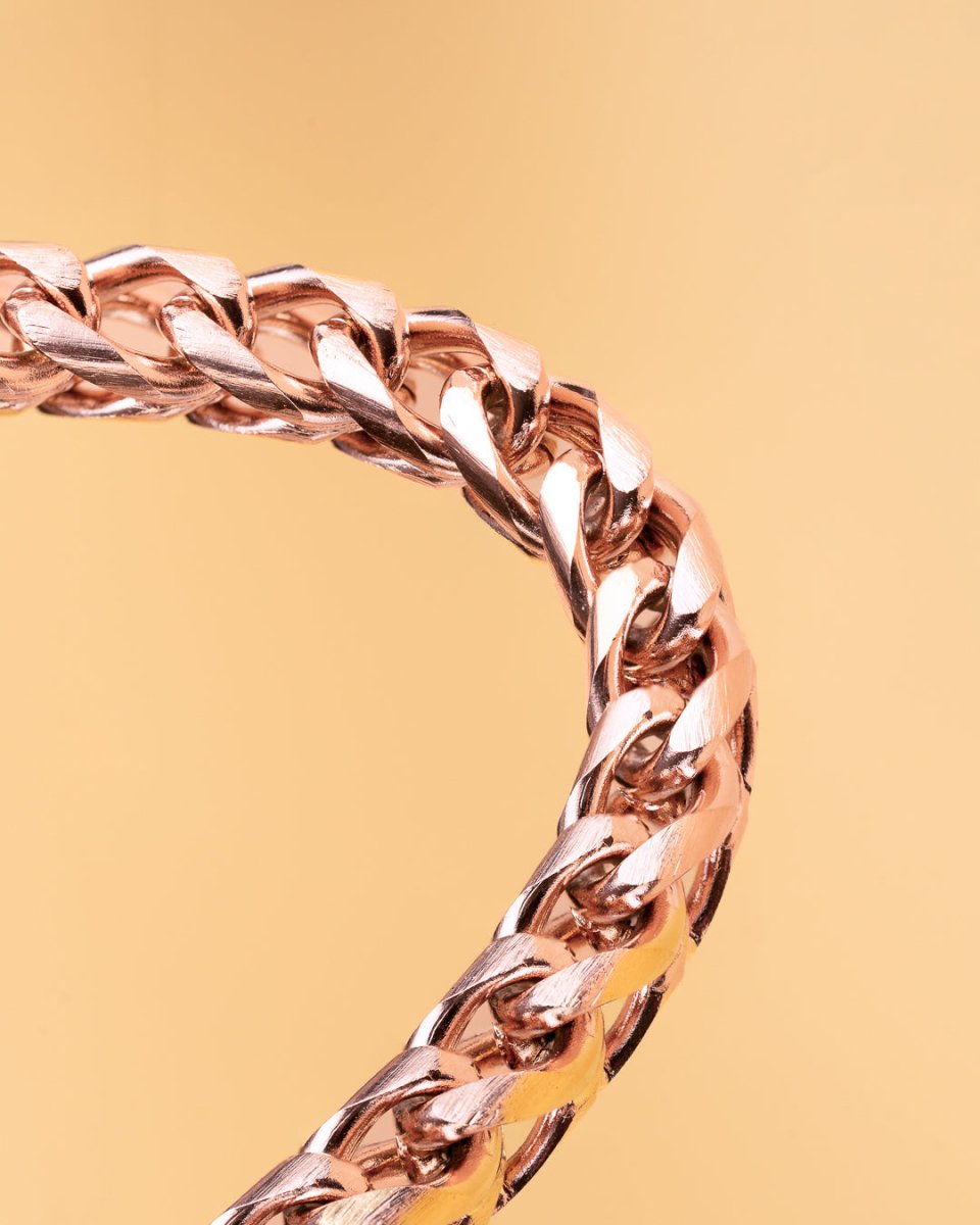 Bratara ajustabila pentru barbati Milia Bronze - Bratari pentru barbati - M04XSS - GEMINI - Tessora