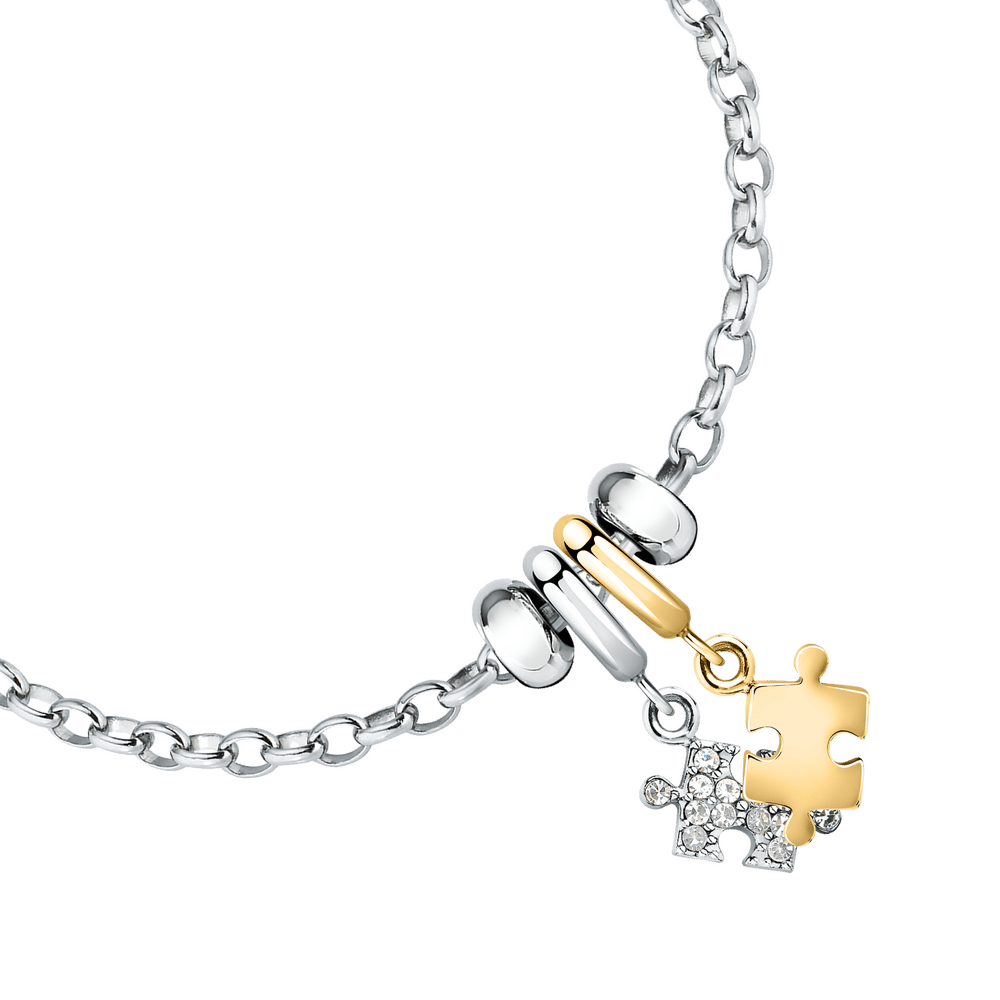 Bratara ajustabila pentru talismane Puzzle - Bratari pentru talismane - scz1349 - MORELLATO - Tessora