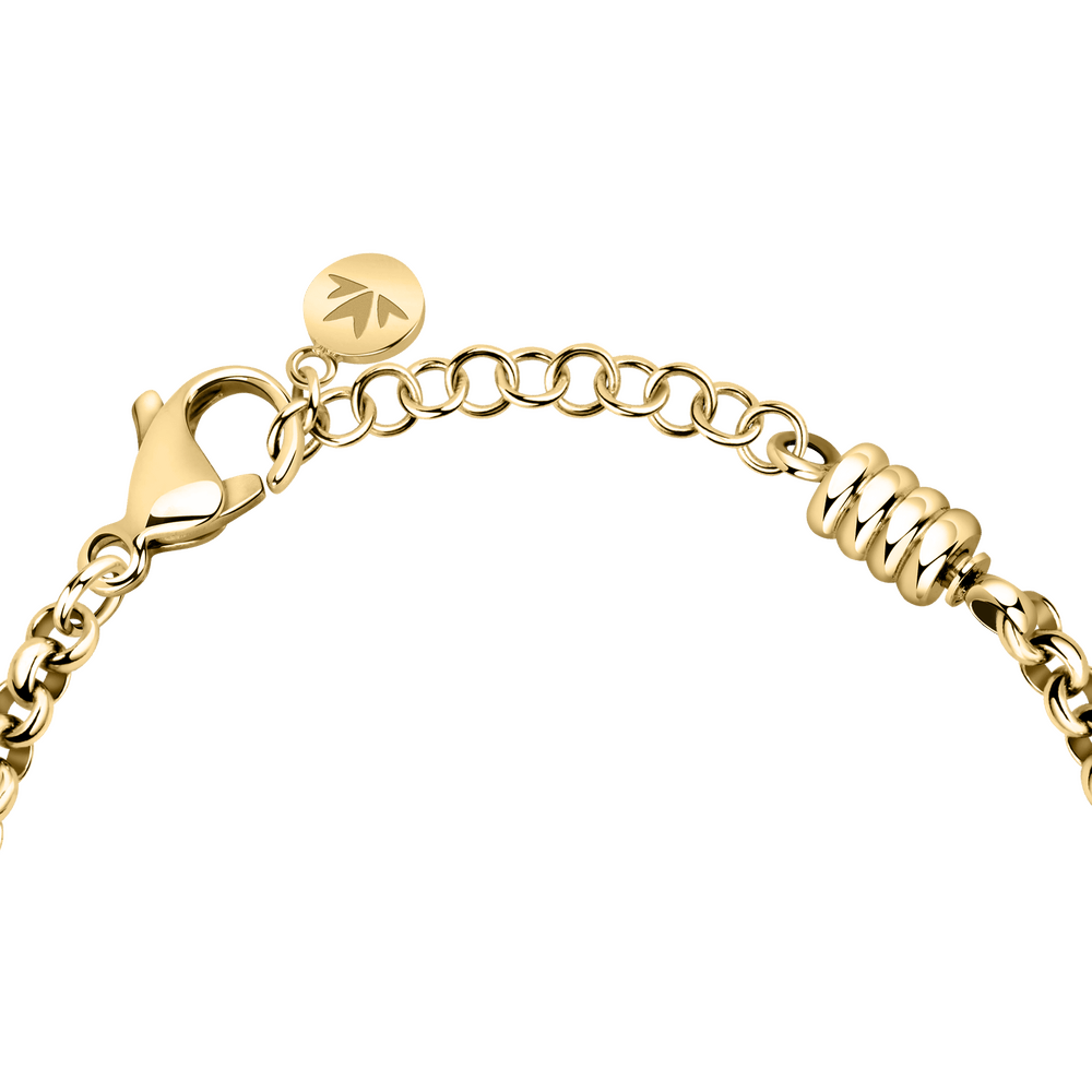 Bratara aurie pentru talismane ajustabila de 16 cm + extensie 3 cm - Bratari pentru talismane - scz1194 - MORELLATO - Tessora