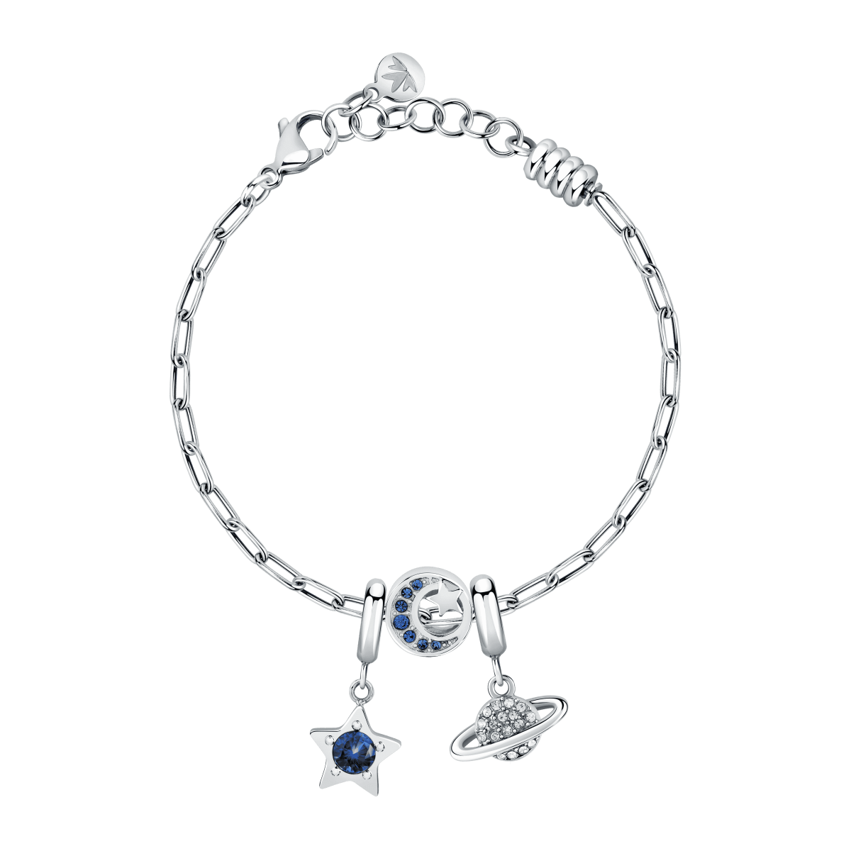 Bratara cu pandantiv planeta, ajustabila de 16 + 3 cm - Bratari pentru talismane - SCZ1380 - MORELLATO - Tessora