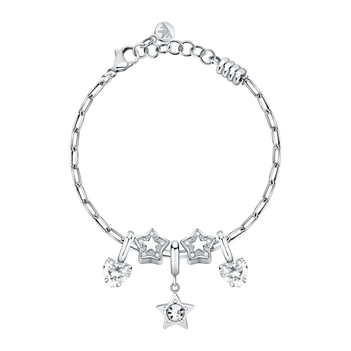 Bratara cu talismane si pandantive, ajustabila de 16 + 3 cm - Bratari pentru talismane - SCZ1379 - MORELLATO - Tessora