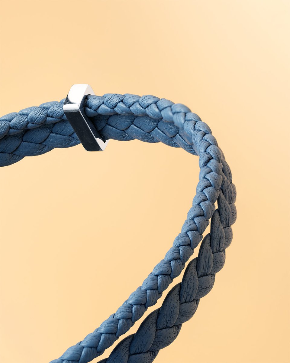 Bratara pentru barbati Duo Light Blue - Bratari pentru barbati - O55XSS - GEMINI - Tessora