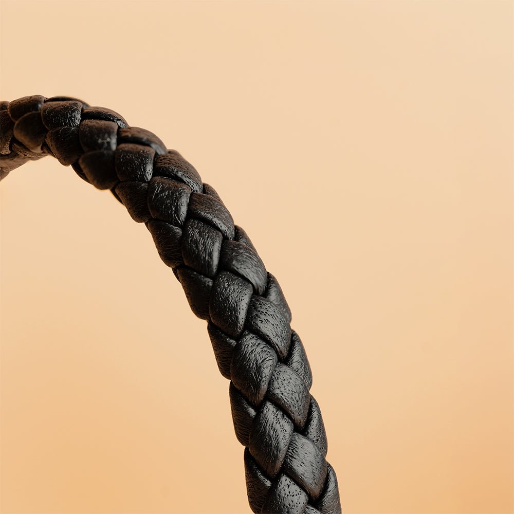 Bratara pentru barbati Una Black - Bratari pentru barbati - O41XSS - GEMINI - Tessora