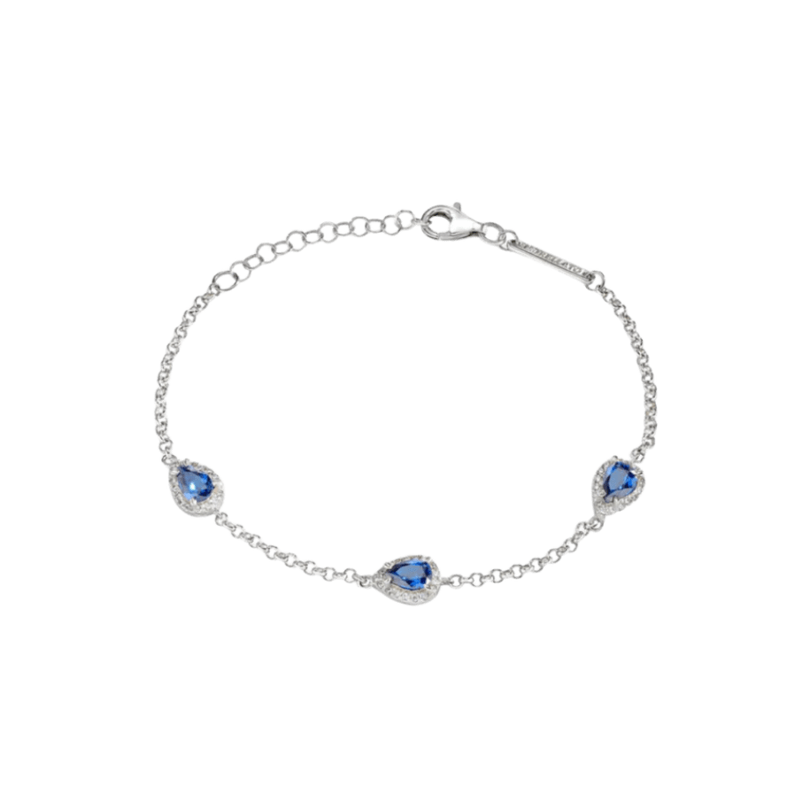 Bratara Tesori cu pandantive alungite si pietricele de zirconiu - Bratari - saiw11 - MORELLATO - Tessora