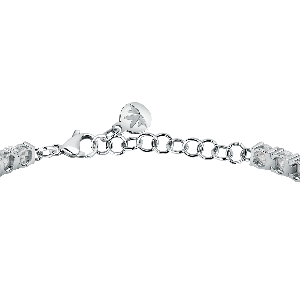 Bratara Tesori tennis din argint ajustabila de 16 cm + extensie de 3 cm - Bratari tennis - saiw124 - MORELLATO - Tessora