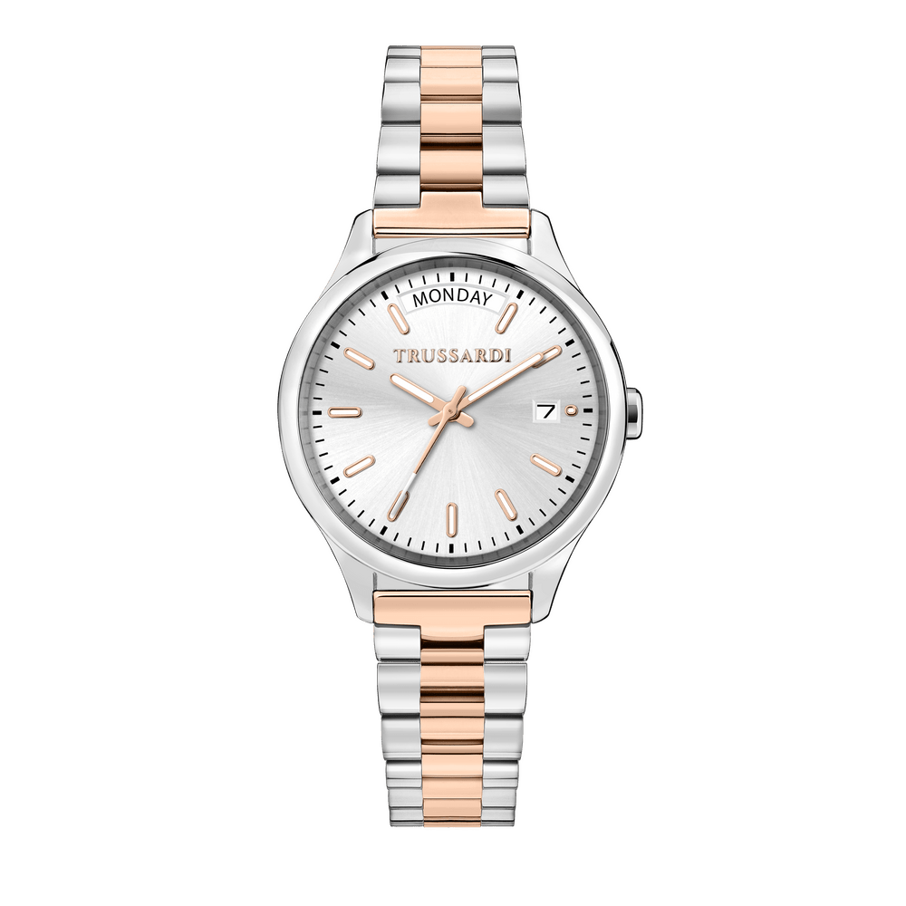 Ceas dama Trussardi CITY LIFE cu bratara roz - Ceasuri dama - R2453170501 - TRUSSARDI - Tessora