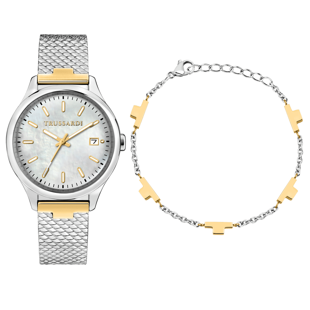 Women's watch Trussardi City Life and bracelet – Tessora