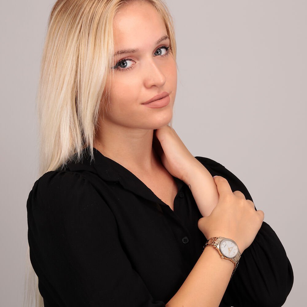 Ceas Trussardi dama T - BENT cu bratara aurie - Ceasuri dama - R2453144504 - TRUSSARDI - Tessora