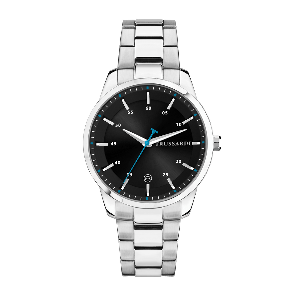 Ceas Trussardi T - Bridge argintiu, barbati - Ceasuri barbati - R2453171005 - TRUSSARDI - Tessora