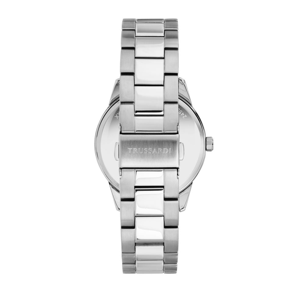 Ceas Trussardi T - Bridge argintiu, barbati - Ceasuri barbati - R2453171005 - TRUSSARDI - Tessora