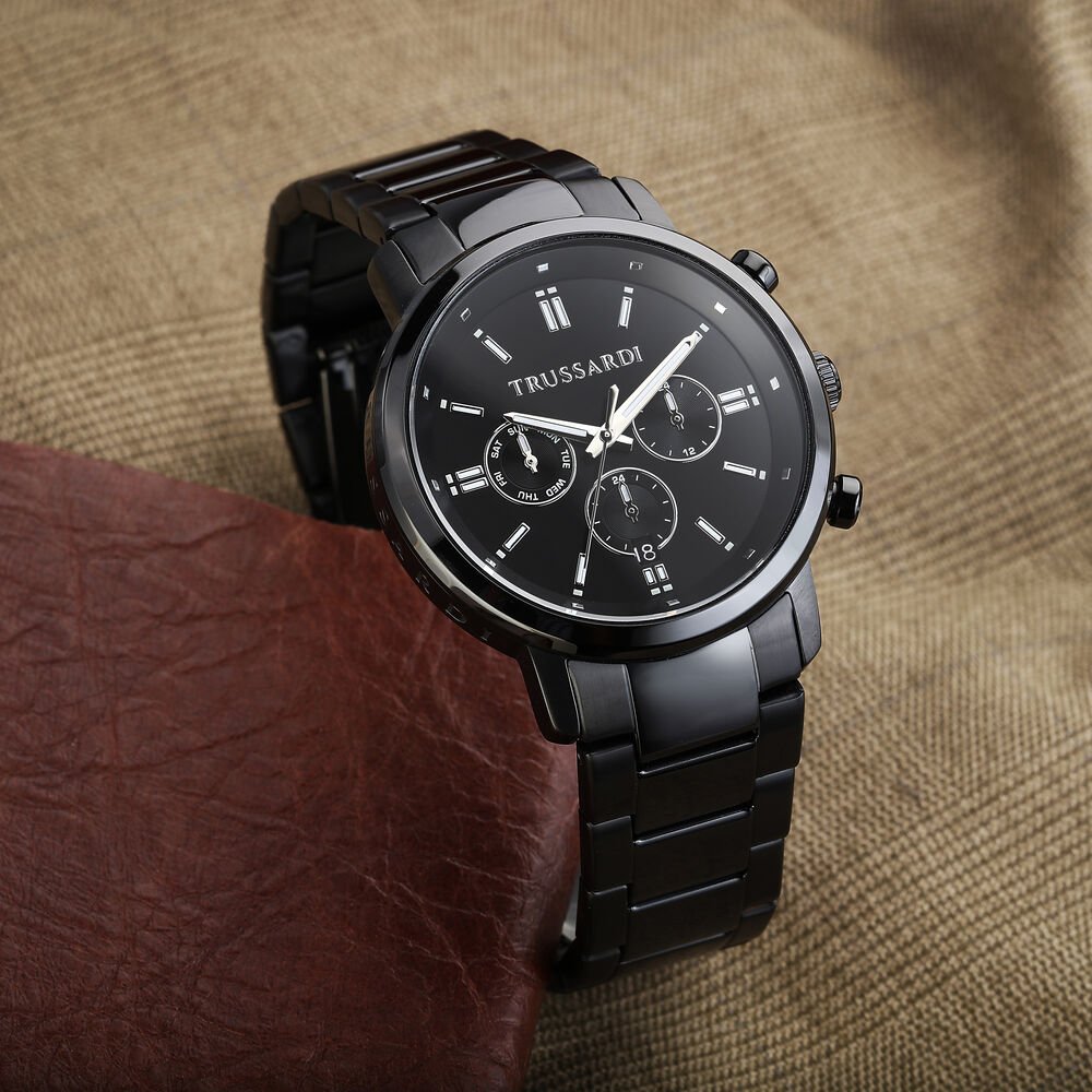 Ceas Trussardi T - COUPLE negru, barbati - Ceasuri barbati - R2453147011 - TRUSSARDI - Tessora