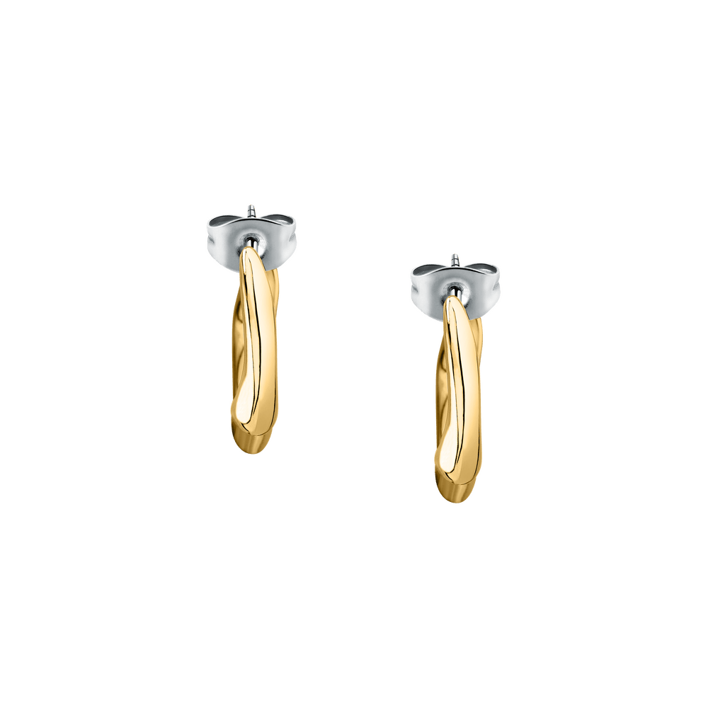 Cercei cu forma neregulata T - Design - Cercei cu surub - tjaxa05 - TRUSSARDI - Tessora