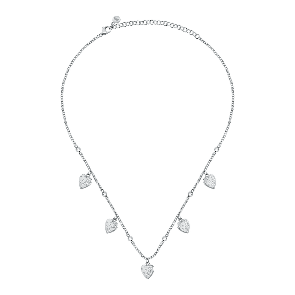 Colier cu inimioare - Coliere - saun02 - MORELLATO - Tessora