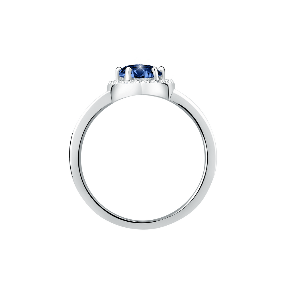 Inel Tesori In forma de inima albastra - Inele din argint - savb15012 - MORELLATO - Tessora