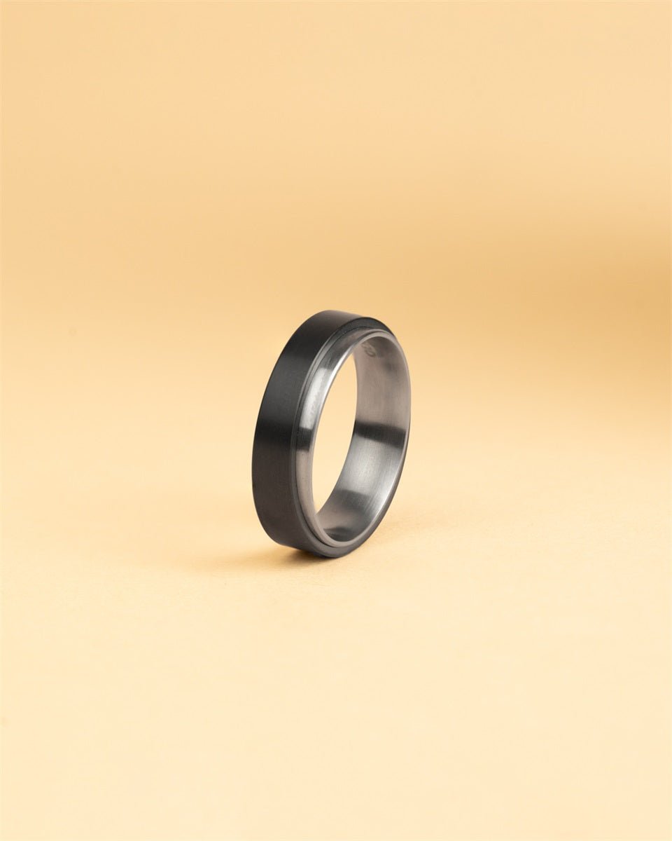 Men's ring Tendo silver, GEMINI - Men Rings - TEN01 - 60 - GEMINI - Tessora
