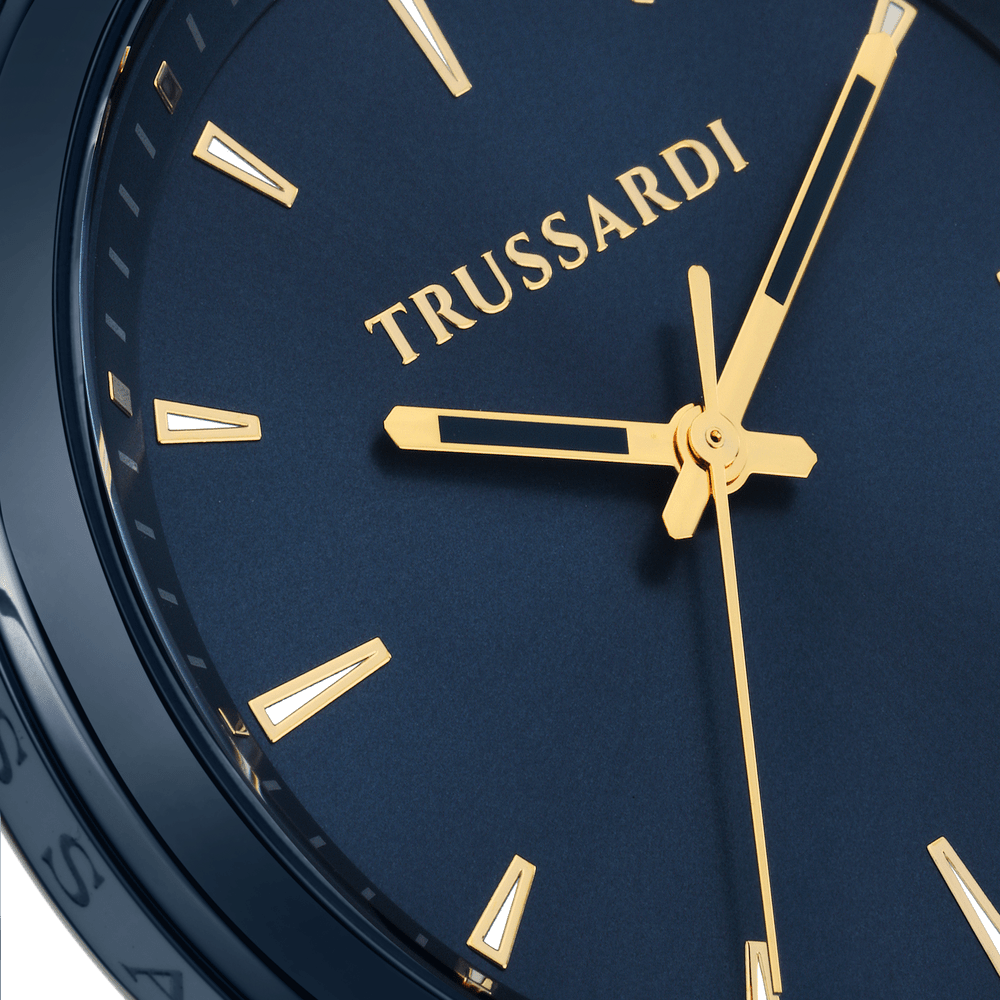 Men's T - Couple watch with blue bracelet, Trussardi - Men Watches - R2453147007 - Trussardi - Tessora