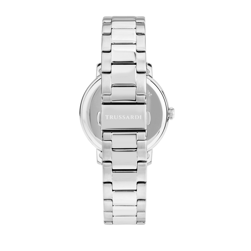 Men's T - Couple watch with silver bracelet, Trussardi - Men Watches - R2453147017 - Trussardi - Tessora