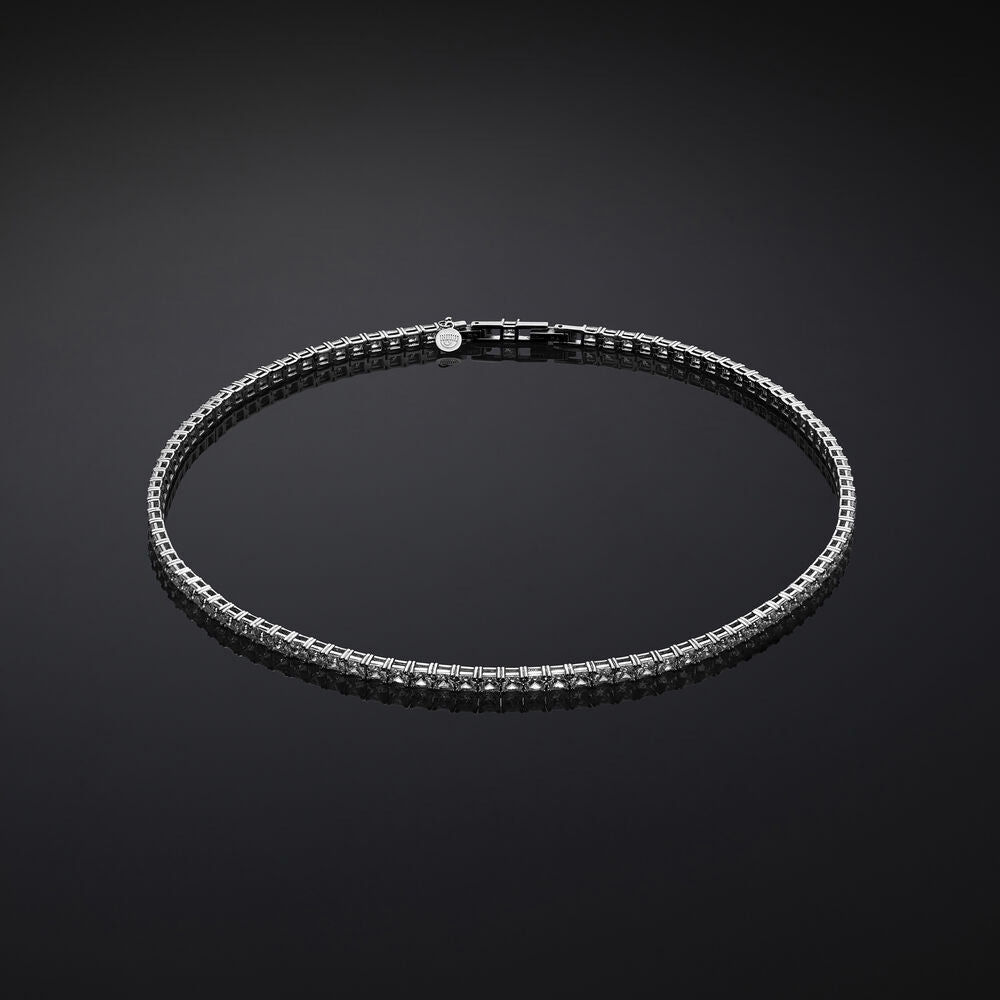 Ženska ogrlica Classic Tennis u srebrnoj boji, CHIARA FERRAGNI