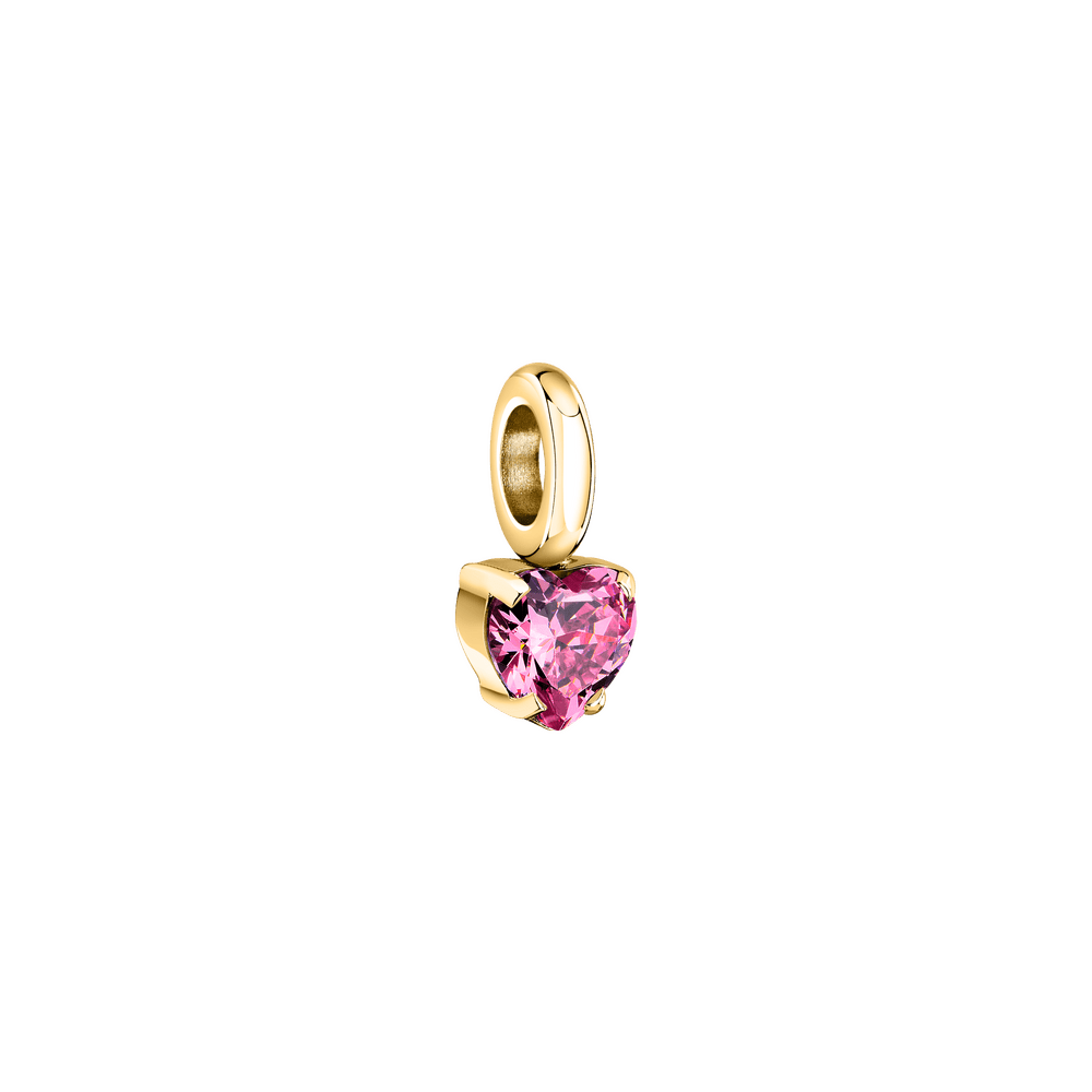 Talisman de tip pandantiv Pink & Yellow Heart - Talismane tip pandantiv - scz1337 - MORELLATO - Tessora