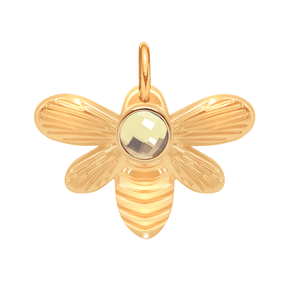 Talisman Honey placat cu aur - Talismane tip pandantiv - 211/20/ZAW/PO - Lilou - Tessora