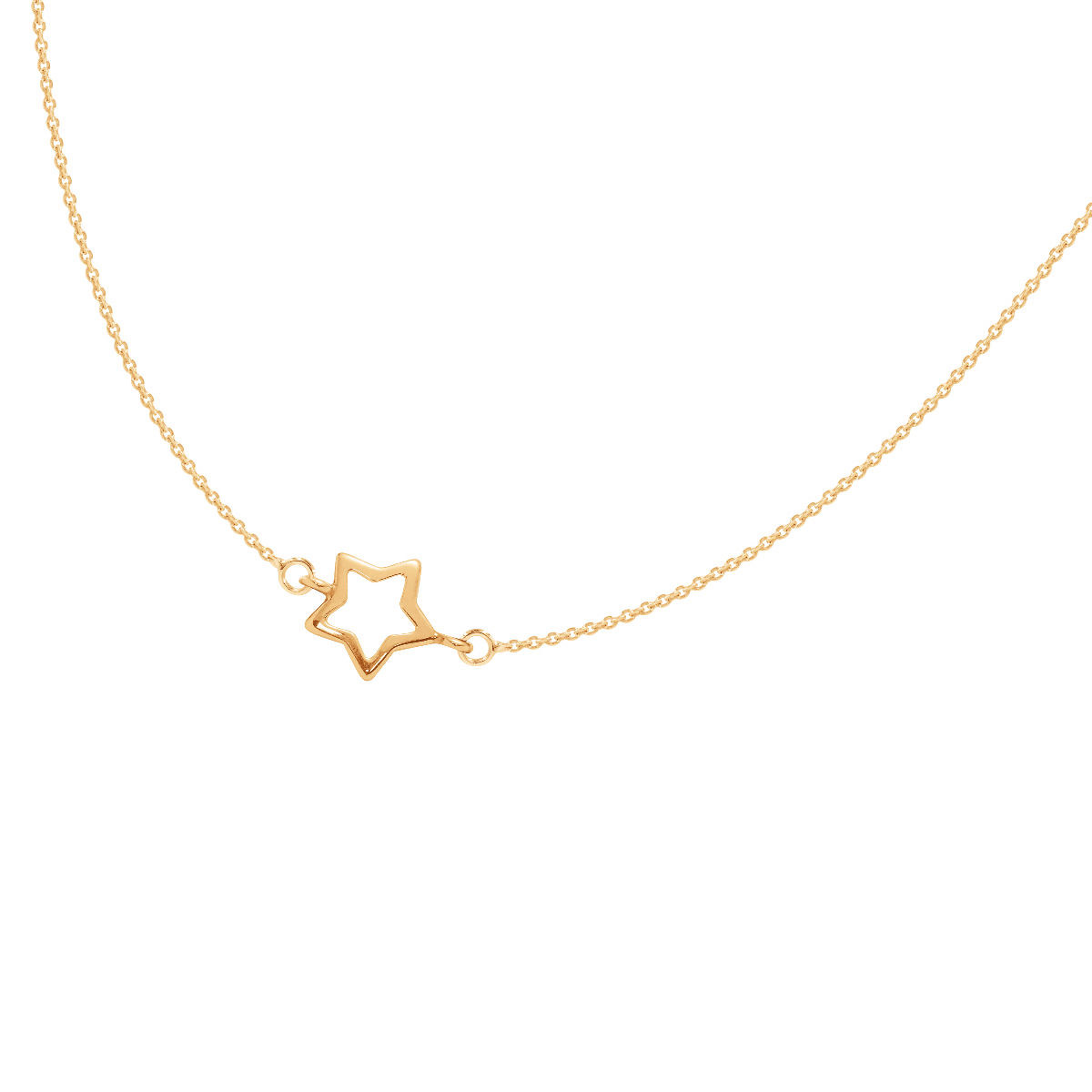 Women's necklace with AZUR star, Lilou - Necklaces - AZUR/MINI/26/LAN/Z - Lilou - Tessora