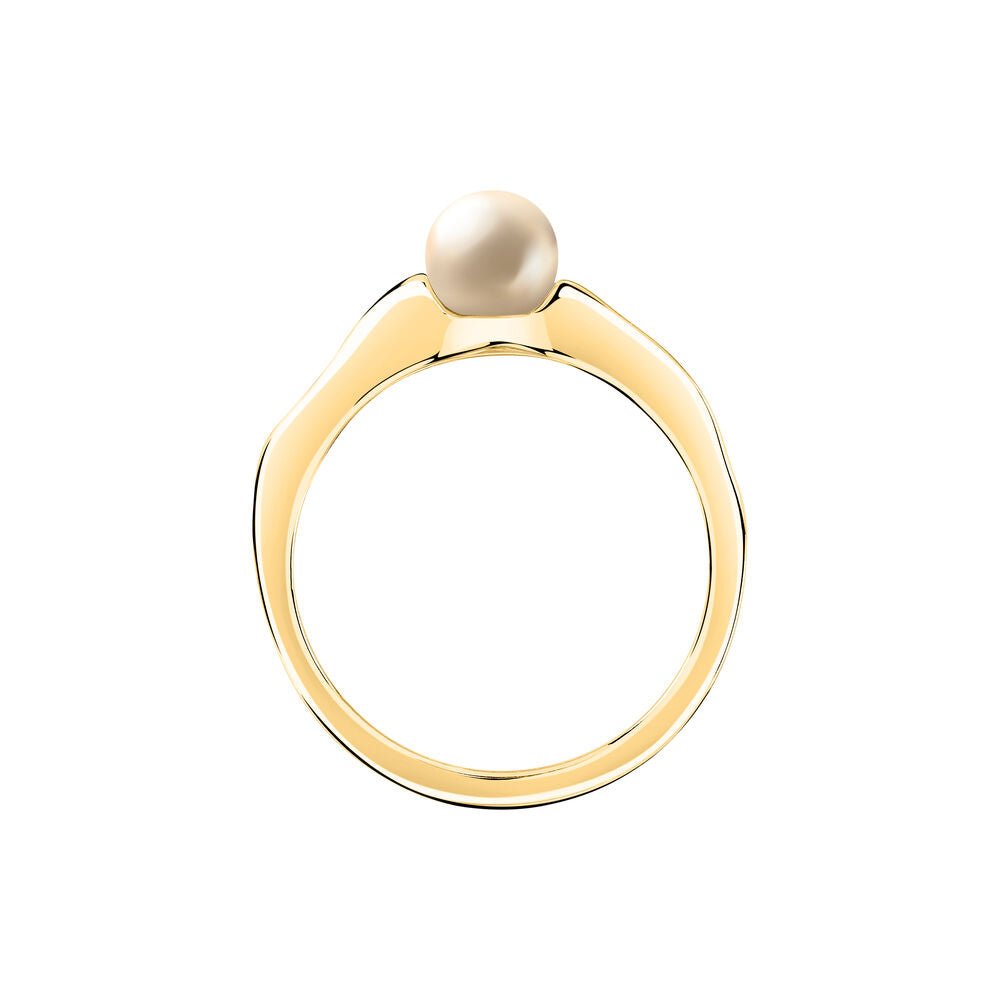 Women's Perla ring, gold plated, Morellato - Rings - SXU44010 - 50 - Morellato - Tessora