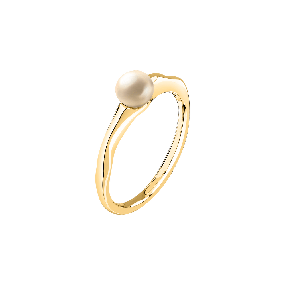 Women's Perla ring, gold plated, Morellato - Rings - SXU44010 - 50 - Morellato - Tessora