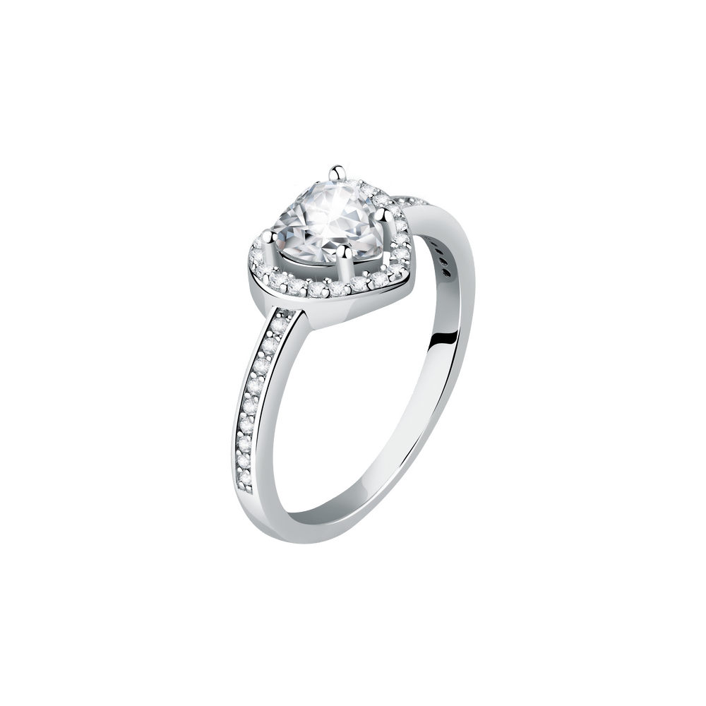 Women's ring sterling silver Tesori heart - shaped, MORELLATO - Silver Rings - savb14014 - MORELLATO - Tessora
