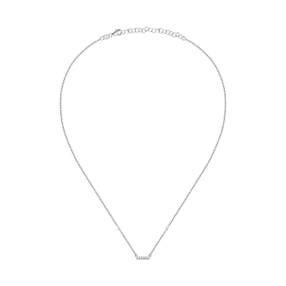 Women's SILVER adjustable neckalce, La Petite Story - Necklaces - lps10awv82 - La Petite Story - Tessora
