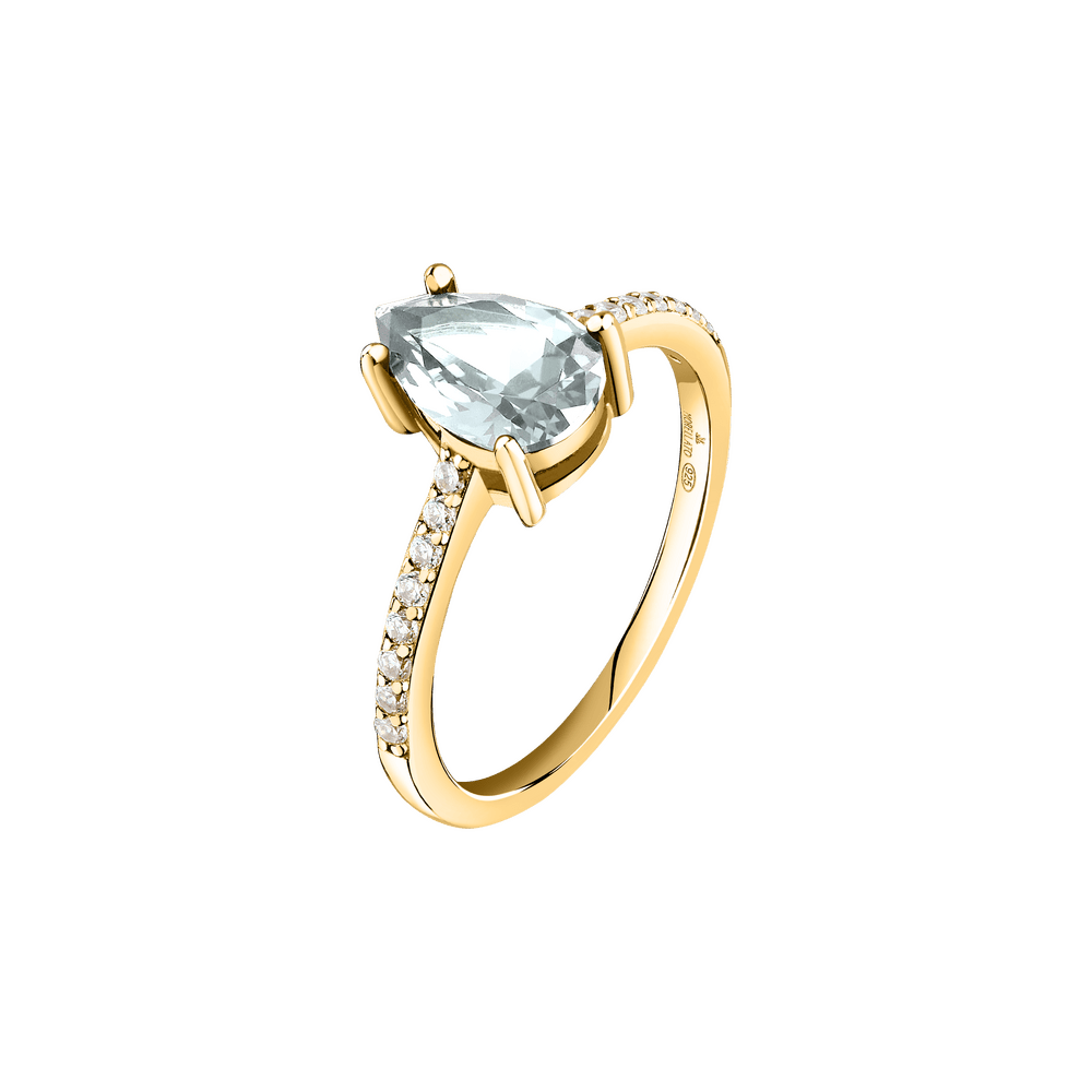 Women's silver ring with elongated stone – Tesori, MORELLATO - Silver Rings - SAIW210010 - MORELLATO - Tessora