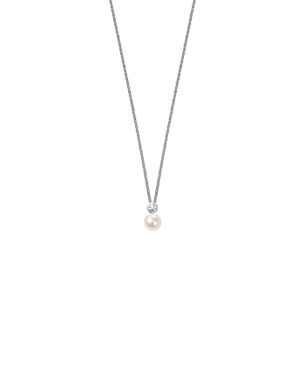 Colier de dama din argint sterling cu pandantiv de perle